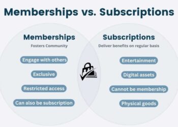 Memberships vs. Subscriptions: What's the Difference?
